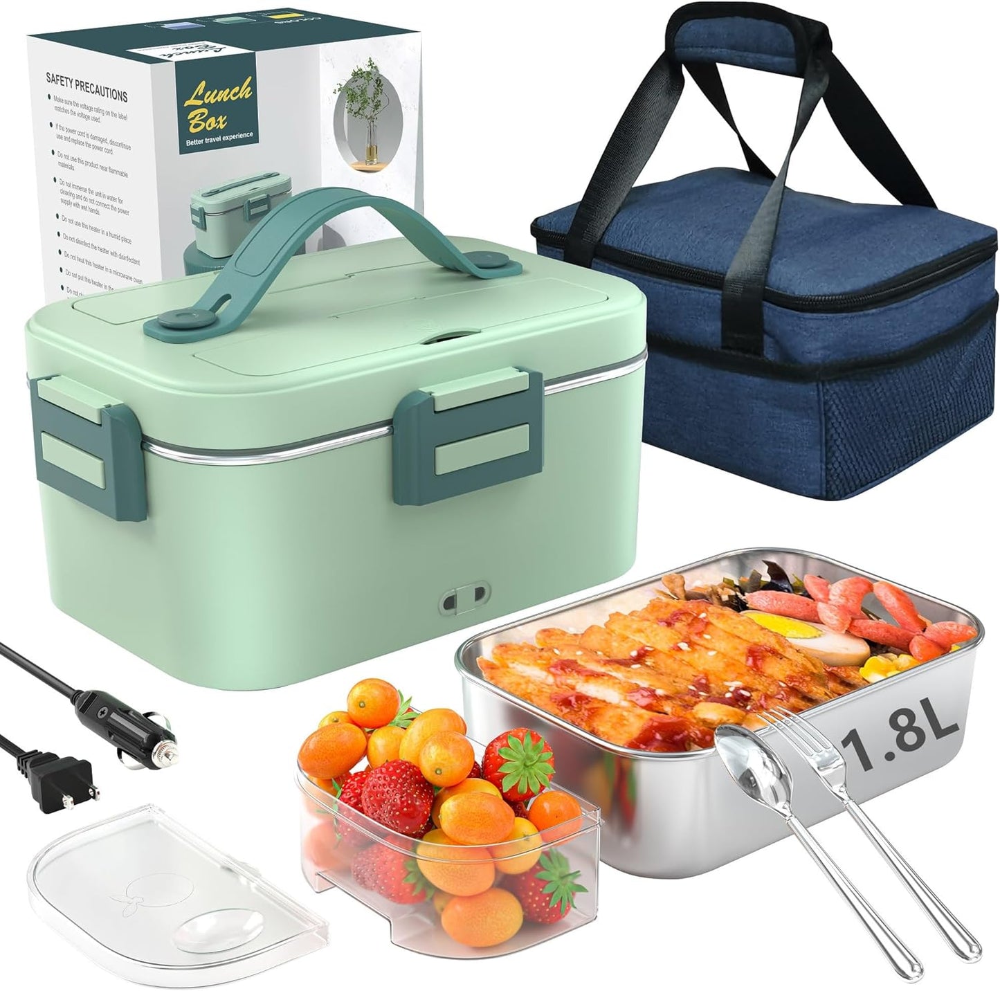 LONCHERA ELÉCTRICA SA ®️ PREMIUM 🍱💪 + 2 REGALOS + ENVÍO GRATIS🎁😍  (¡SOLO HOY!)