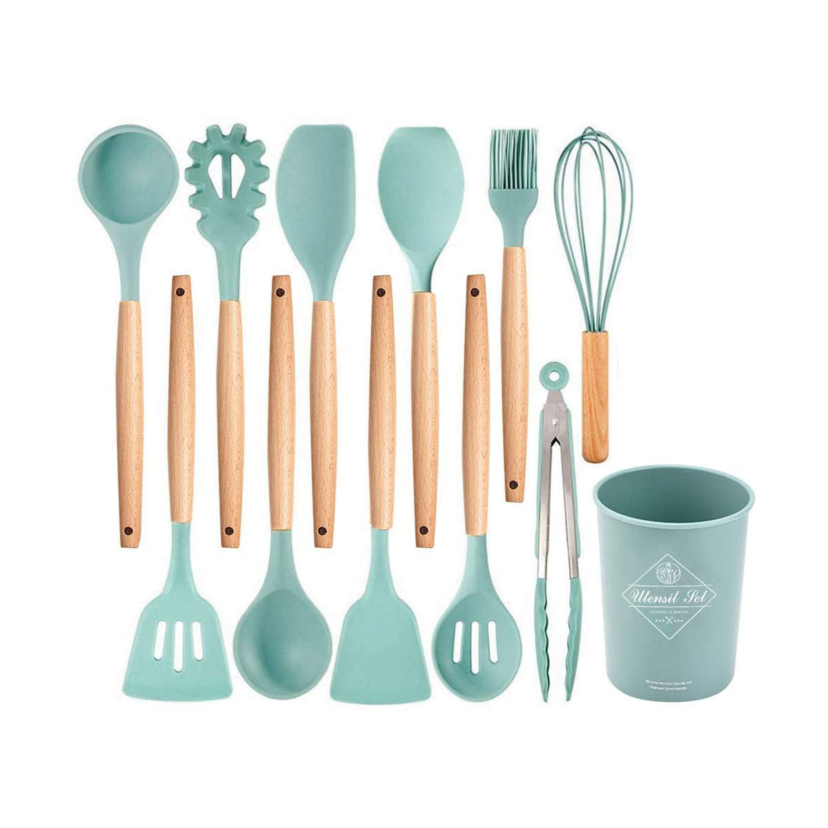 Utensilios Cocina Silicona Set por 12uds 👩‍🍳