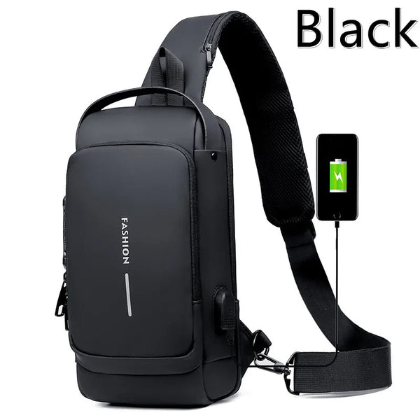 Mochila Antirrobo FX®️ Con Cerradura + Impermeable 😮🔥